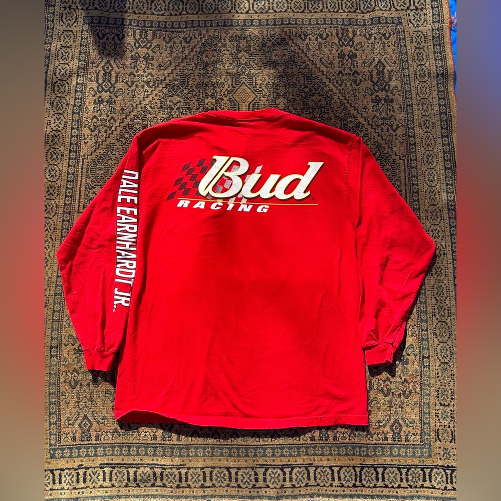 Dale Earnhardt Jr. Budweiser Long Sleeve tee